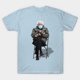 Bernie Sanders Inauguration Mittens Meme Can't Even T-Shirt